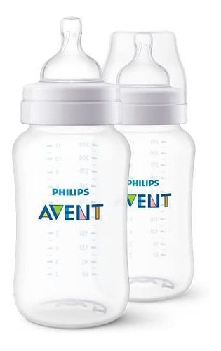 Biberones Anticolicos Philips Avent, 11 Oz, Paquete De 2,