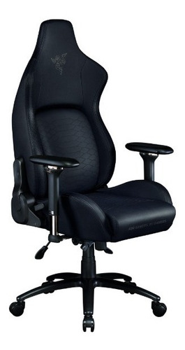 Silla Razer Iskur Black Edition Color Negro Material del tapizado Cuero sintético