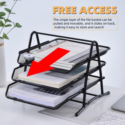 Organize O Rack De Arquivos: Rack De Armazenamento De 1 Unid