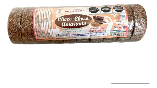 gría D Chocoat R dondo 10pz Barra Dutitax