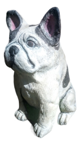 Adorno Para Jardín. Perro Bulldog Francés 