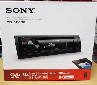 Autoradio Sony Xplod Mex N4300bt Cd Mp3 Usb Ax Bt S/.549.99