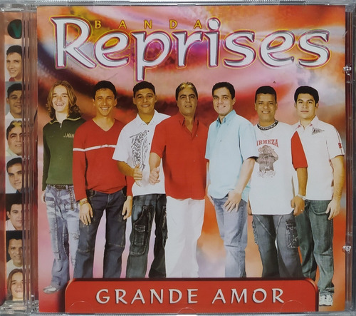 Banda Reprises Grande Amor   Cd Original Lacrado