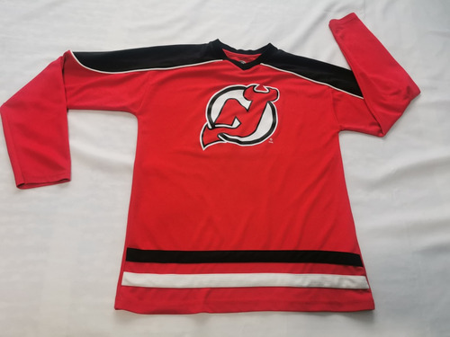 Jersey Hockey Nhl L Juvenil 14-16 Años Nj Devils 