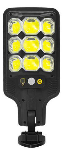 Luz De Calle Solar Con Sensor Pir, Control Remoto, Ip65