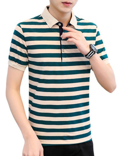 Polo De Manga Corta Para Hombre 2021 Verano Nuevo Estilo