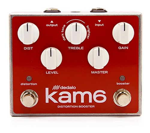 Pedal Guitarra Dedalo Kam-6 Kamikaze Distorsión & Booster