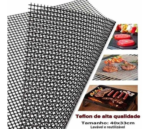 Tapete Para Churrasqueira Manta Lavável Não Suja Não Queima