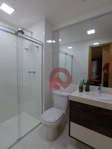 Imagem 21 de 30 de Apartamento Com 3 Dormitórios À Venda, 122 M² Por R$ 764.700,00 - Canto Do Forte - Praia Grande/sp - Ap2896