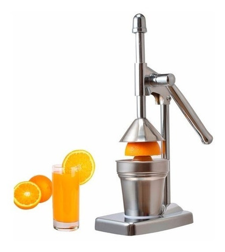 Exprimidor Metalico Y Manual Para Jugo De Naranja Juguera 