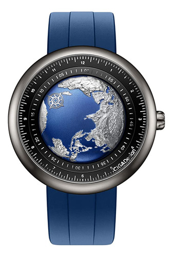 Ciga Design Reloj Mecánico Automático Blue Planet U Series T