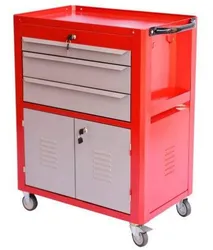 Comprar Carrinho De Ferramentas 03 Gavetas C-06 Vermelho - Fercar no Mercado Livre