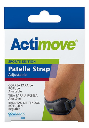 Actimove Banda De Gel Para Rodilla Ajustable