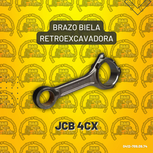 Brazo De Biela Retroexcavadora Jcb 4cx