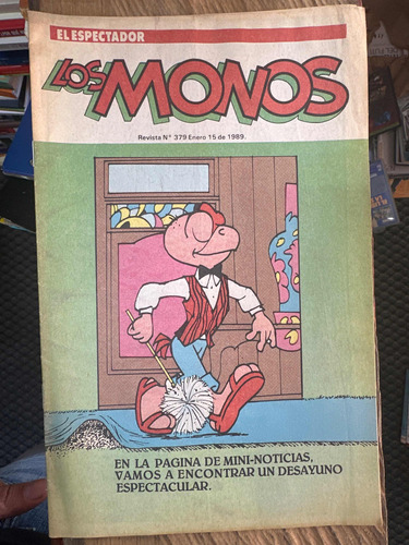 Revista Los Monos - El Espectador - No. 379 15 De Enero 1989