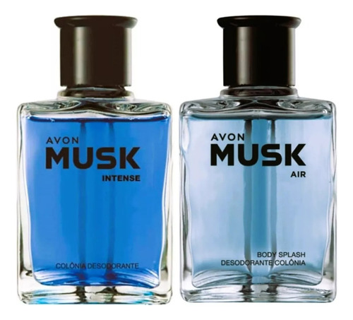 Avon Body Spray Musk Com Bico Dosador Duas Unidades. Fragrâncias
