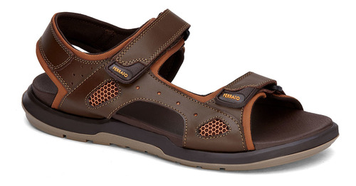 Sandalias Hombre Ferrato Café 3040621