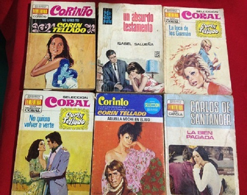 Novelas Romanticas Jazmin, Corinto, Coral Todas Por 10$