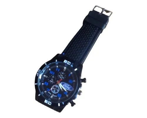 Reloj Militar Hombre Burk 1633 Cronometro Alarma Luz Digital Color de la  malla Azul denim