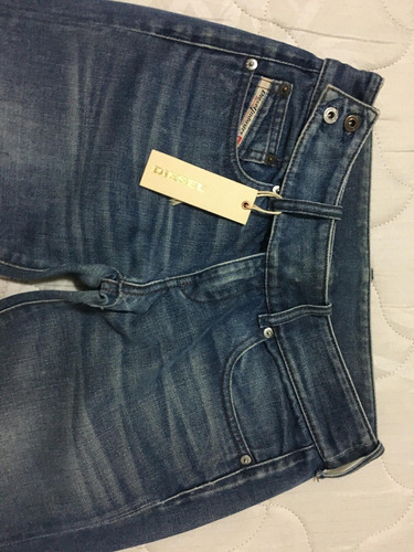 Calça Jeans Feminina Diesel Azul Escura