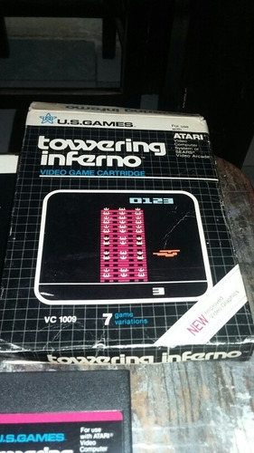 Cartucho Para Atari 2600 Towering Inferno 