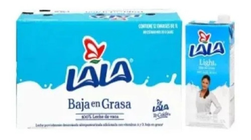 Leche Lala Light 1 Lt 12pz