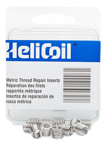 Helicoilr1084-6 Inserto Helicoidal, 304ss, M6x1, Pk12