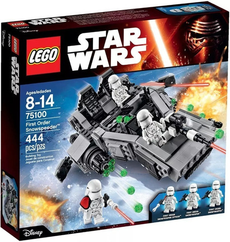 Lego 75100. Star Wars. First Order Snowpeeder. Lacrado. Quantidade De Peças 444