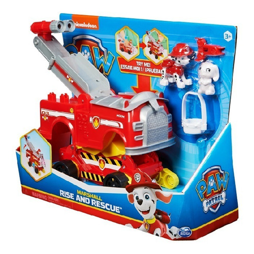 Paw Patrol Rise And Rescue Auto Lanza Misiles Sharif Express