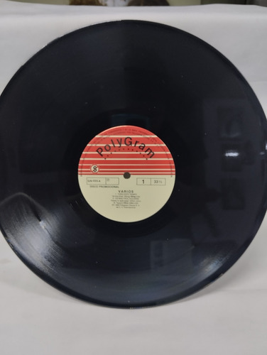 Lp Disco De Acetato De Varios Artistas Sting, Elton Jhon Etc (Usado)