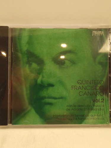 Quinteto Francisco Canaro Vol.2 Cd Nuevo
