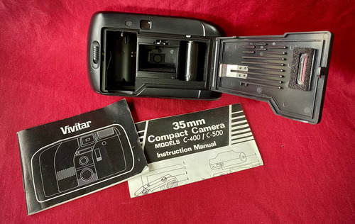 Cámara Vivitar Vista Tele Motor Panorama Plus 35mm Y 70mm Negro (Usado)