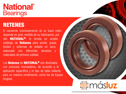 Retenes Rueda Tras Int P/gmc T6500 04/09 National