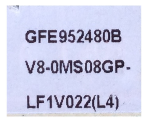 Main Fuente Tcl Gfe952480b / V8-oms08gp-lf1v22 / Modelo 32'' (Usado)