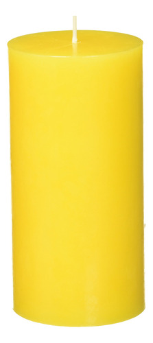 Vela Cilindrica (3.0 X 6.0 In) Color Amarillo