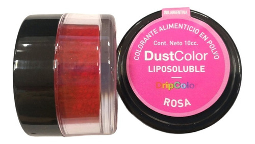 Colorante En Polvo Liposoluble Rosa 10 Cc Dust Color 