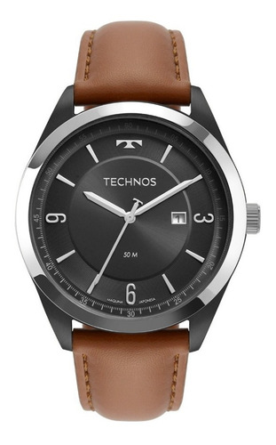 Relógio Tommy Hilfiger Masculino Borracha + Technos De Couro