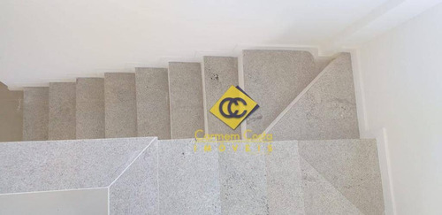 Maravilhosa Cobertura Com 2 Dormitórios À Venda, 109 M² Por R$ 630.000 - Extensão Do Bosque - Rio Das Ostras/rj - Co0012