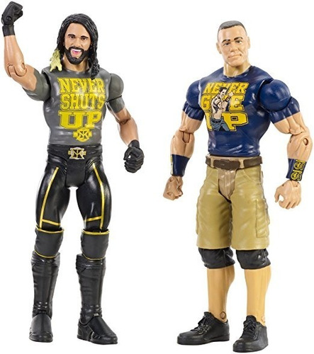 Wwe John Cena Y Seth Rollins Figura De Acción (paquete De 2)