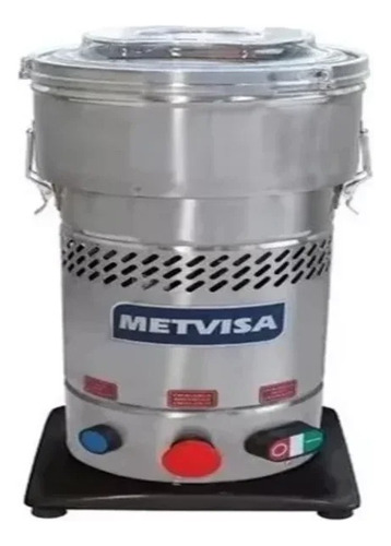 Cutter Eléctrico 4 Litros Metvisa Acero Inox 1/2 Hp