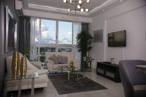 Apartamento En Alquiler Amueblado, Urb. Fernandez