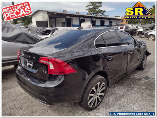 Sucata Volvo S60 T5 2.0 Momemtum 16v Turbo Aut 2015