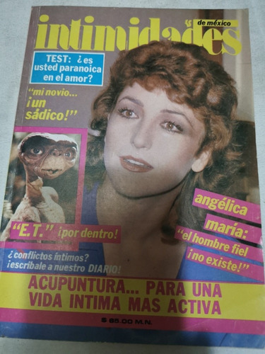 Revista Intimidades De México A Celica María Año 1983