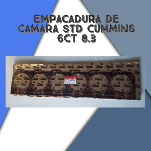 Empacadura De Camara Cummins Motor 6ct