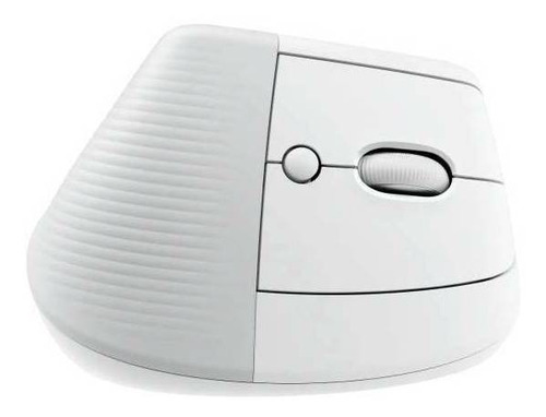 Imagen 4 de 4 de Mouse vertical inalámbrico Logitech Serie Ergo Lift blanco crudo