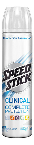 Antitranspirante en aerosol Speed Stick Dry 93 g