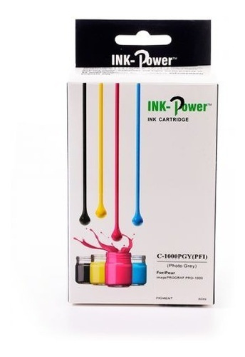 Tinta Pfi-1000 Pgy Photo Gray Para Imageprograf Pro-1000