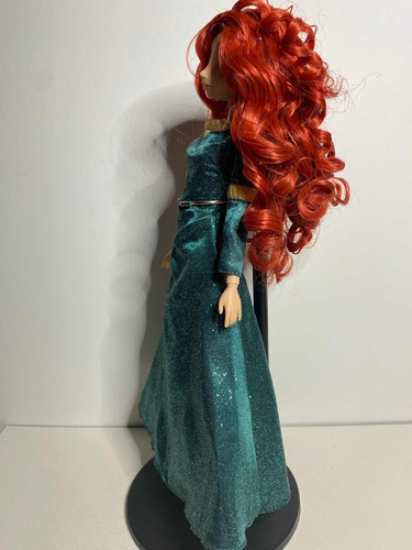 Muñeca Disney Store Mérida De Valiente Brillantina (Usado)
