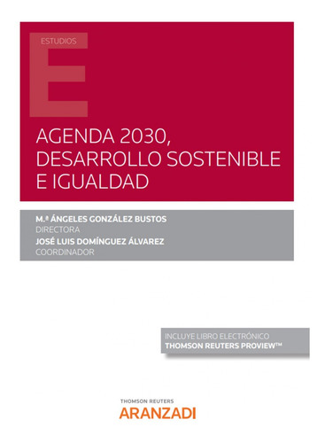 Libro Agenda 2030, Desarrollo Sostenible E Igualdad
