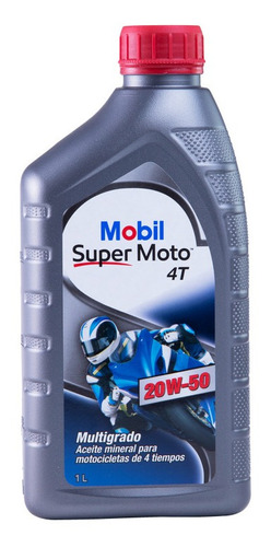 Mobil Super Moto 4t 20w-50 - 1l